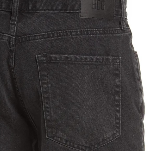 BDG Urban Outfitters Men’s Black Jean Cut Off Shorts SZ 38 - Picture 3 of 12